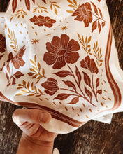 Load image into Gallery viewer, Desert Floral Bandana Scarf | Cotton