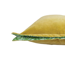 Load image into Gallery viewer, Velvet Pillow with Palm Gusset
