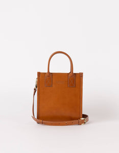 Jackie Mini Bag | Cognac Classic Leather