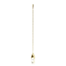 Load image into Gallery viewer, Gold-Plated Weighted Barspoon