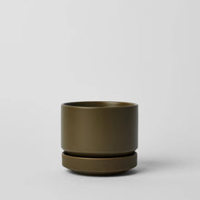 Load image into Gallery viewer, Round Two Planter | Olive
