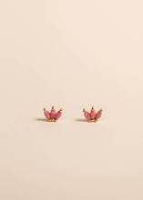 Load image into Gallery viewer, Opal Crown Studs | Pink