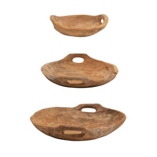 Load image into Gallery viewer, Teakwood Bowls with Handles