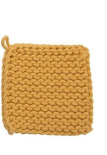 Load image into Gallery viewer, Crocheted Potholder