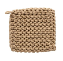 Load image into Gallery viewer, Crocheted Potholder