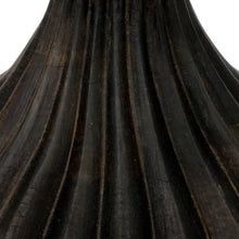 Load image into Gallery viewer, Mango Wood Pleated Table Lamp