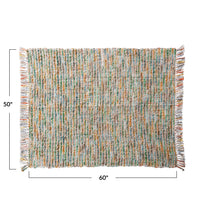 Load image into Gallery viewer, Multicolor Boucle Throw