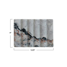 Load image into Gallery viewer, Carved Marble Soap Dish