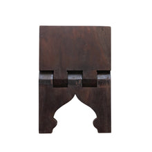 Load image into Gallery viewer, Reclaimed Wood Folding Book Holder