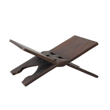 Load image into Gallery viewer, Reclaimed Wood Folding Book Holder