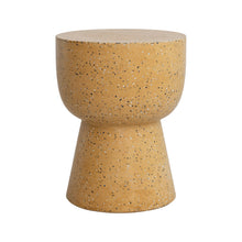 Load image into Gallery viewer, Mustard Terrazzo Stool