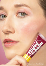 Load image into Gallery viewer, Plum Delight Lip & Cheek Tinted Balm