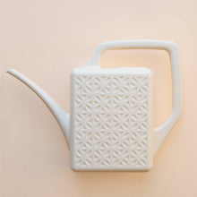 Load image into Gallery viewer, Breeze Block Watering Can l Ivory