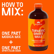 Load image into Gallery viewer, Turmeric Ginger Mule Cocktail + Mocktail Mix