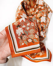 Load image into Gallery viewer, Botanical Garden Floral Bandana Scarf