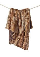 Load image into Gallery viewer, Faux Fur Throw | Fisher