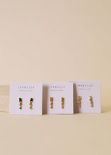 Load image into Gallery viewer, Mini Baguette Drop Earring | Champagne