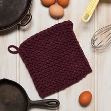 Load image into Gallery viewer, Knit Potholder
