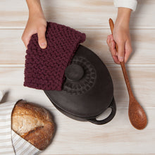 Load image into Gallery viewer, Knit Potholder