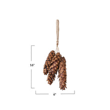 Load image into Gallery viewer, Preserved Pinecone Ornament