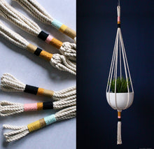 Load image into Gallery viewer, Color Block Macrame | Loop