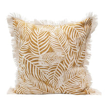 Load image into Gallery viewer, Palm Fringed Pillow

