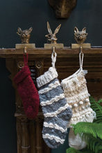 Load image into Gallery viewer, Brass Stocking Holder