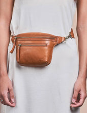 Load image into Gallery viewer, Beck's Bum Bag | Cognac Stromboli Leather