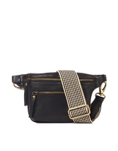 Load image into Gallery viewer, Beck's Bum Bag | Black Stromboli Leather