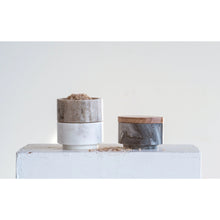 Load image into Gallery viewer, Trio Stacked Marble Pinch Pots
