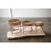 Load image into Gallery viewer, Hyacinth Rattan Table