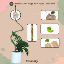 Load image into Gallery viewer, Bendable Coir Pole