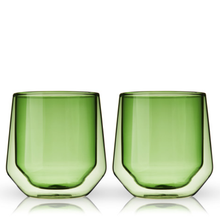 Load image into Gallery viewer, Aurora Double Walled Tumblers  | Green
