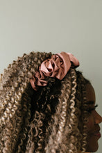 Load image into Gallery viewer, Clay Satin Jumbo Scrunchie
