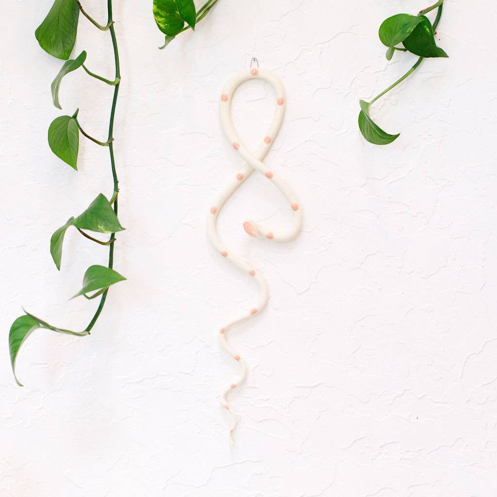 Ceramic Wall Snakes | Large