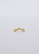 Load image into Gallery viewer, Arched Triangle Ring | Champagne
