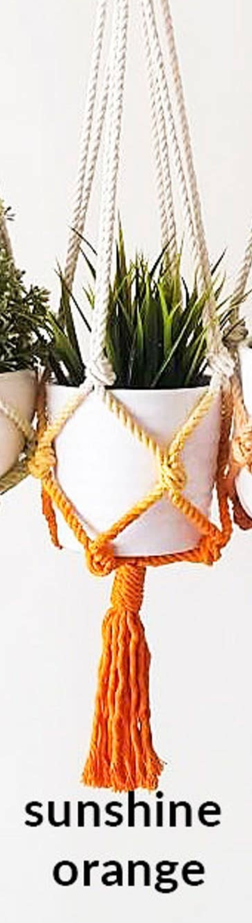 Dip Dyed Macrame