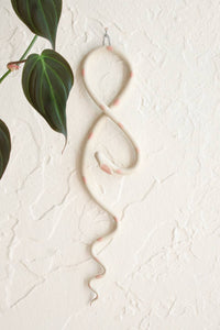 Ceramic Wall Snake | Small