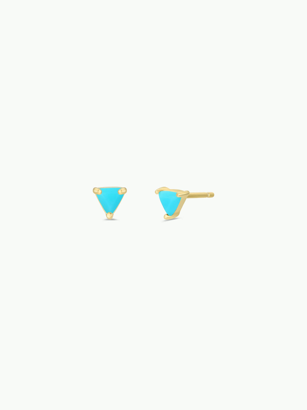 Mini Energy Gem Earrings | Turquoise