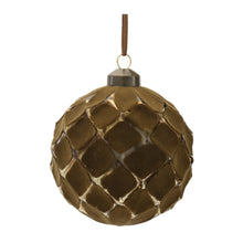 Load image into Gallery viewer, Flocked Lattice Ornament

