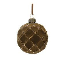 Load image into Gallery viewer, Flocked Lattice Ornament
