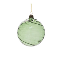 Load image into Gallery viewer, Swirled Glass Ornament
