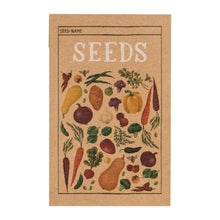 Load image into Gallery viewer, Vegetable Seed Storage Packets
