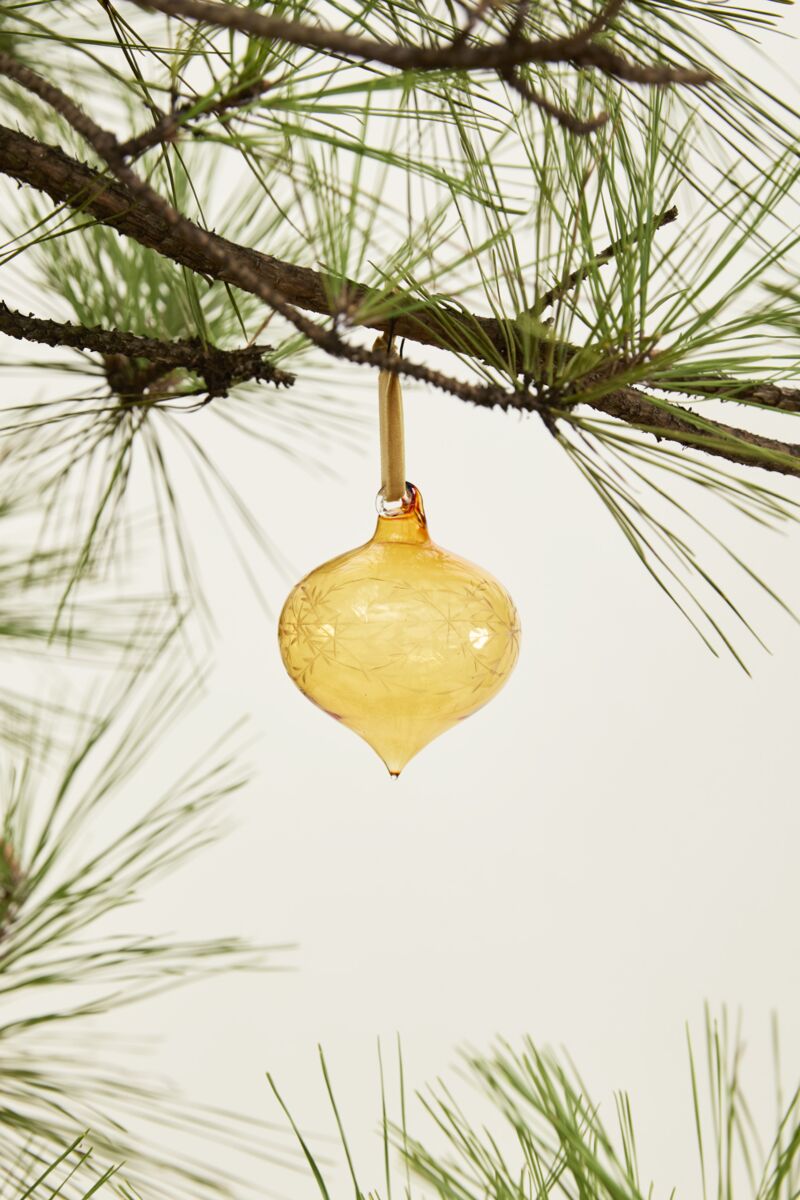 Warm Glow Bauble Ornament