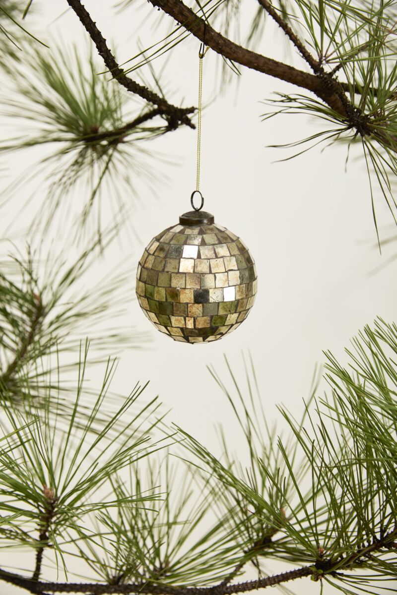 Disco Ball Ornament | Gold