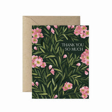 Load image into Gallery viewer, Waxflower Thank You Greeting Card
