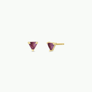 Mini Energy Gem Earrings | Amethyst
