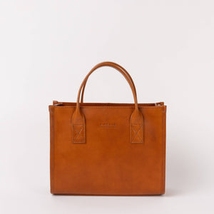 Jackie Midi | Cognac Classic Leather