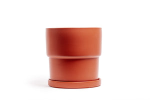 Gemstone Calyx Planter l Rust