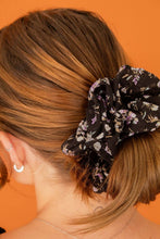 Load image into Gallery viewer, Dark Orchid Jumbo Scrunchie
